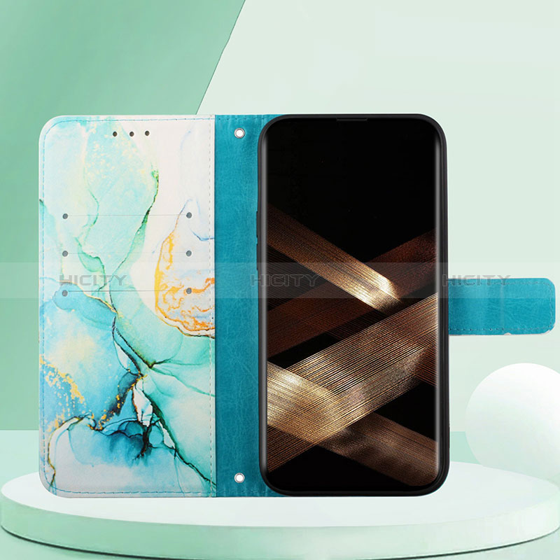 Custodia Portafoglio In Pelle Fantasia Modello Cover con Supporto Y03B per Samsung Galaxy S24 Ultra 5G