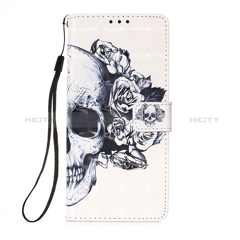 Custodia Portafoglio In Pelle Fantasia Modello Cover con Supporto Y03B per Xiaomi Poco M3