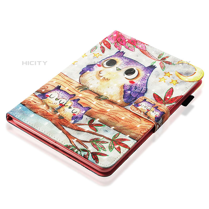 Custodia Portafoglio In Pelle Fantasia Modello Cover con Supporto Y06B per Apple iPad Mini 5 (2019)