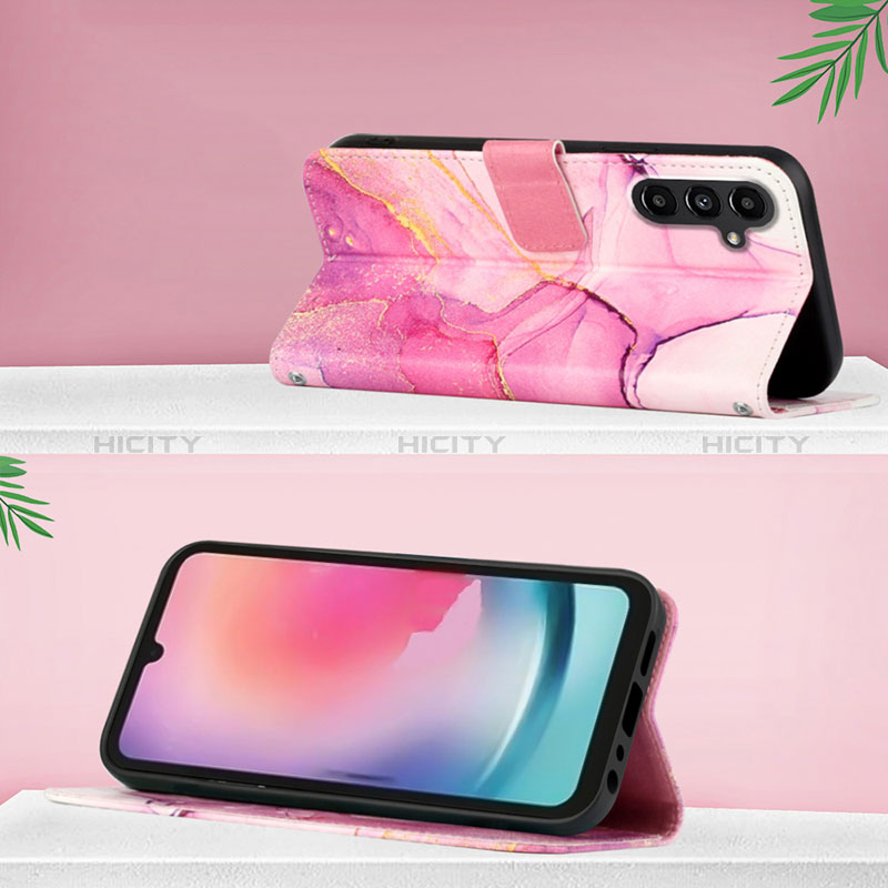 Custodia Portafoglio In Pelle Fantasia Modello Cover con Supporto YB1 per Samsung Galaxy A25 5G
