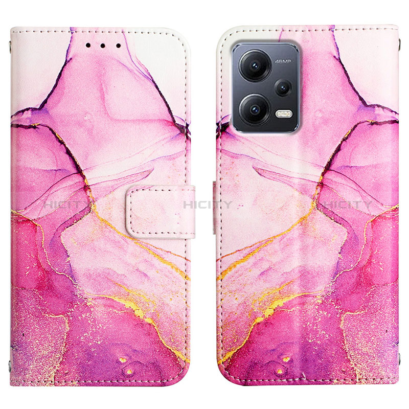 Custodia Portafoglio In Pelle Fantasia Modello Cover con Supporto YB1 per Xiaomi Redmi Note 12 5G