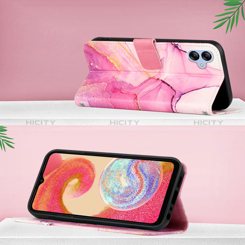 Custodia Portafoglio In Pelle Fantasia Modello Cover con Supporto YB4 per Samsung Galaxy M04