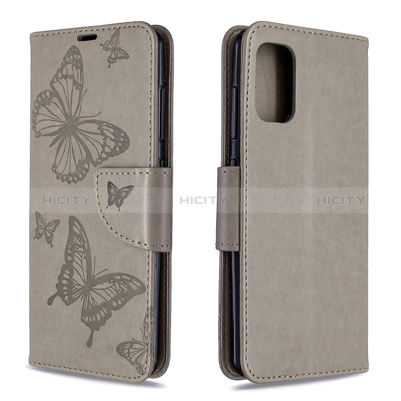 Custodia Portafoglio In Pelle Farfalla Cover con Supporto B01F per Samsung Galaxy A41