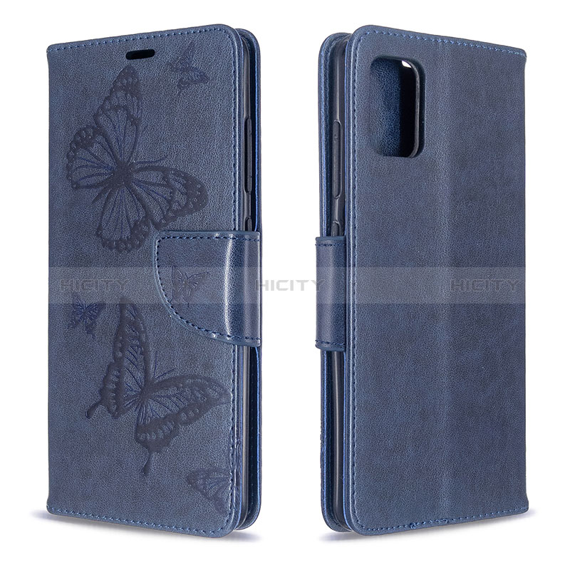 Custodia Portafoglio In Pelle Farfalla Cover con Supporto B01F per Samsung Galaxy A51 5G