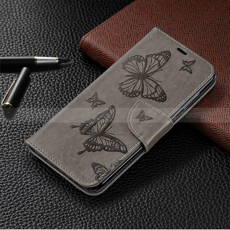 Custodia Portafoglio In Pelle Farfalla Cover con Supporto B01F per Samsung Galaxy A70