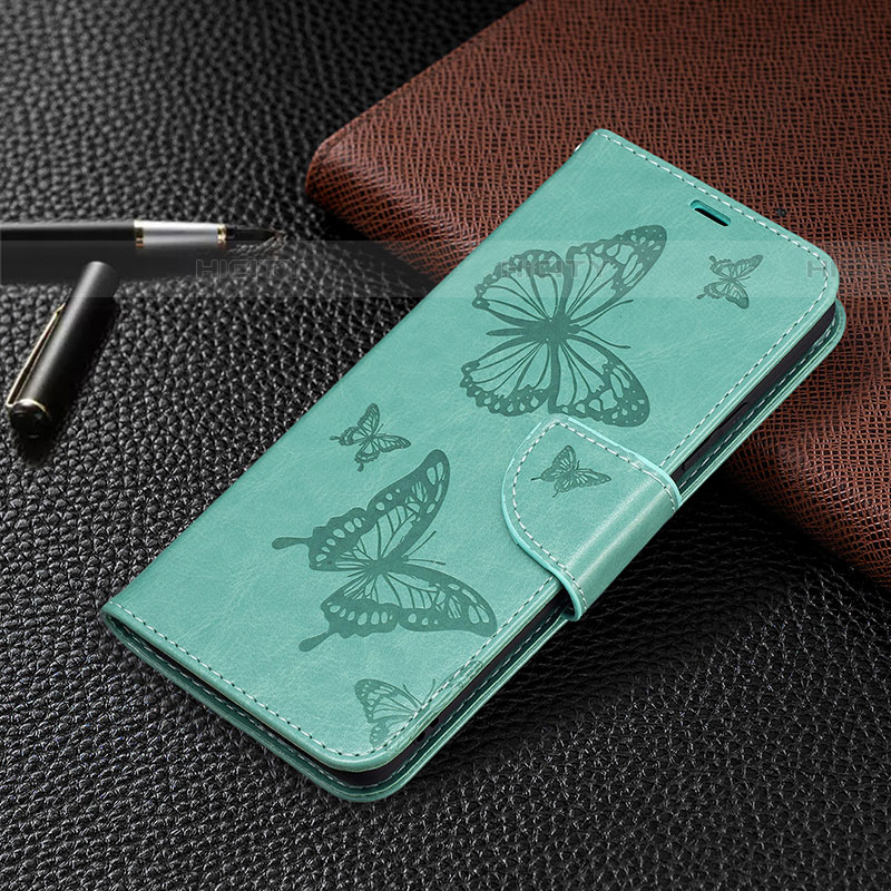 Custodia Portafoglio In Pelle Farfalla Cover con Supporto B01F per Samsung Galaxy A82 5G