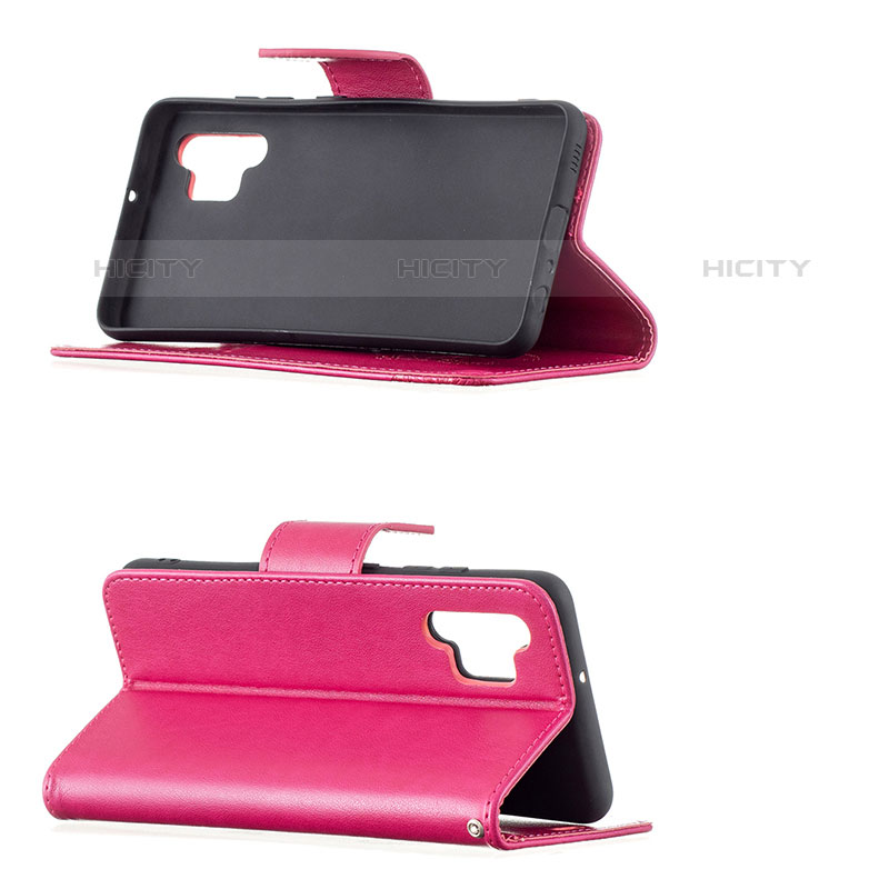 Custodia Portafoglio In Pelle Farfalla Cover con Supporto B01F per Samsung Galaxy M32 5G