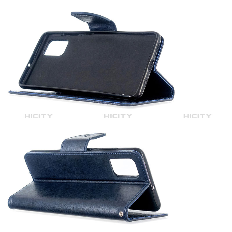 Custodia Portafoglio In Pelle Farfalla Cover con Supporto B01F per Samsung Galaxy M40S