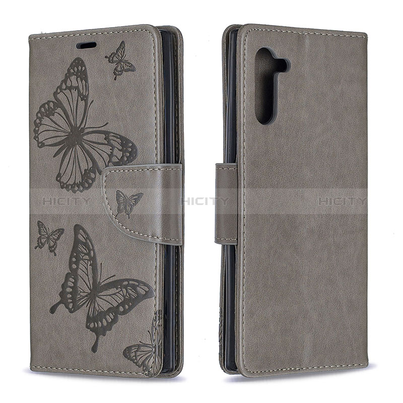 Custodia Portafoglio In Pelle Farfalla Cover con Supporto B01F per Samsung Galaxy Note 10 5G