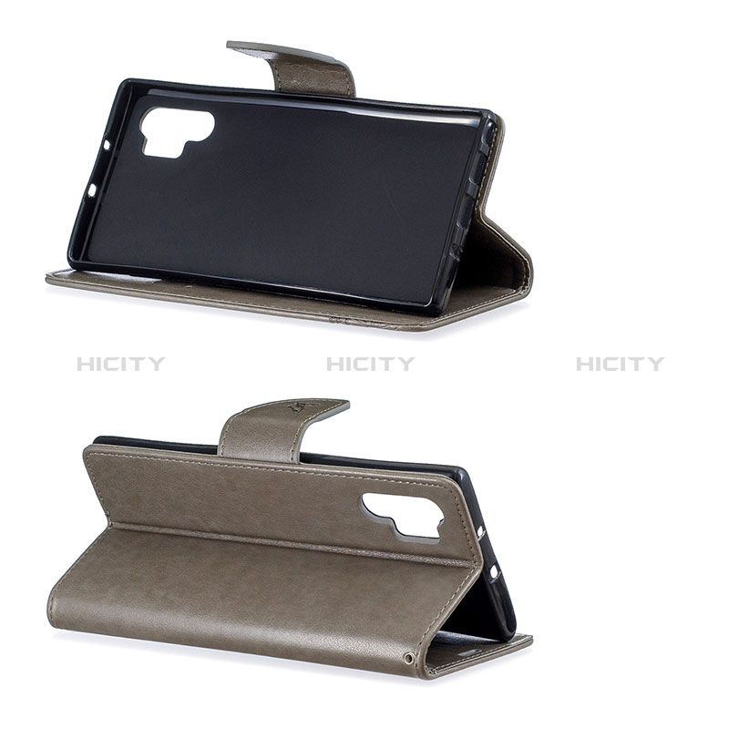 Custodia Portafoglio In Pelle Farfalla Cover con Supporto B01F per Samsung Galaxy Note 10 Plus 5G