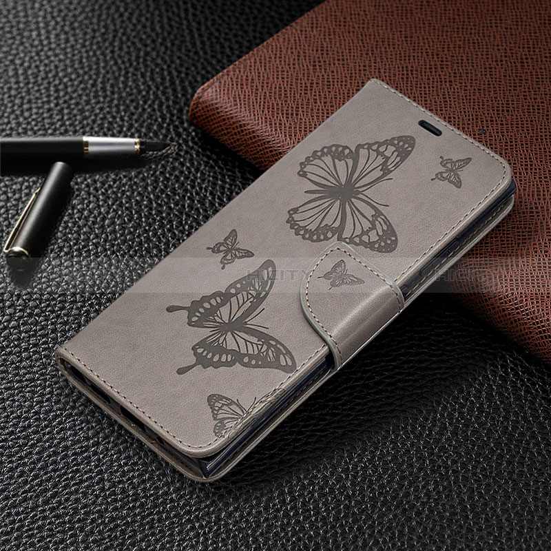 Custodia Portafoglio In Pelle Farfalla Cover con Supporto B01F per Samsung Galaxy Note 20 Ultra 5G