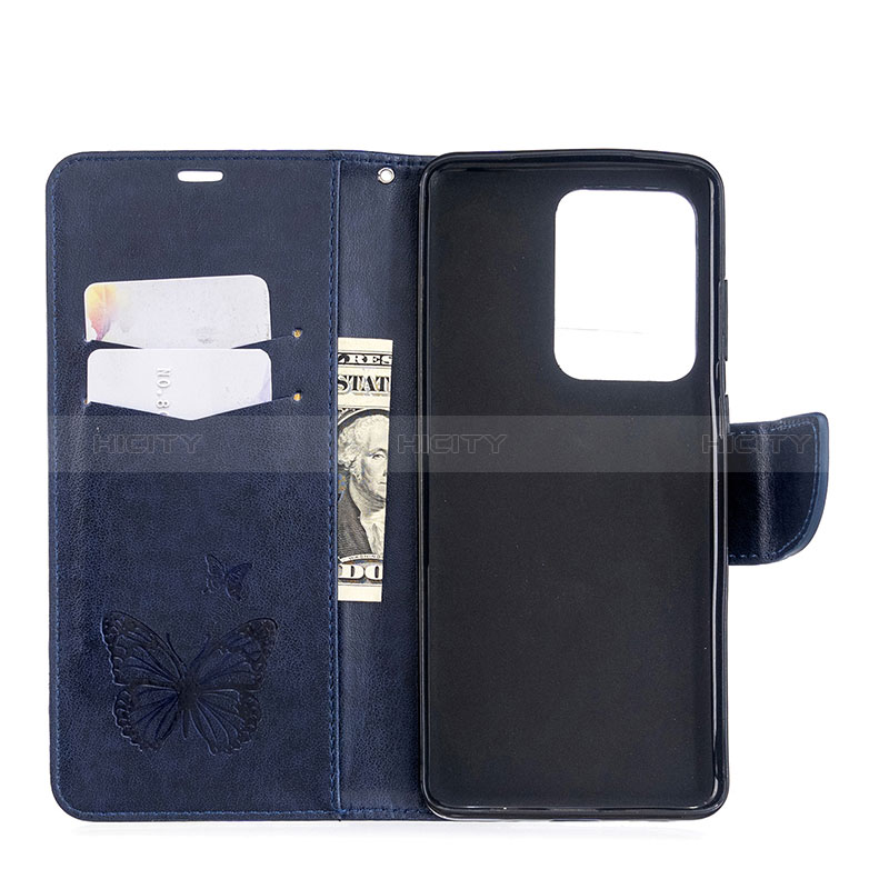 Custodia Portafoglio In Pelle Farfalla Cover con Supporto B01F per Samsung Galaxy S20 Plus