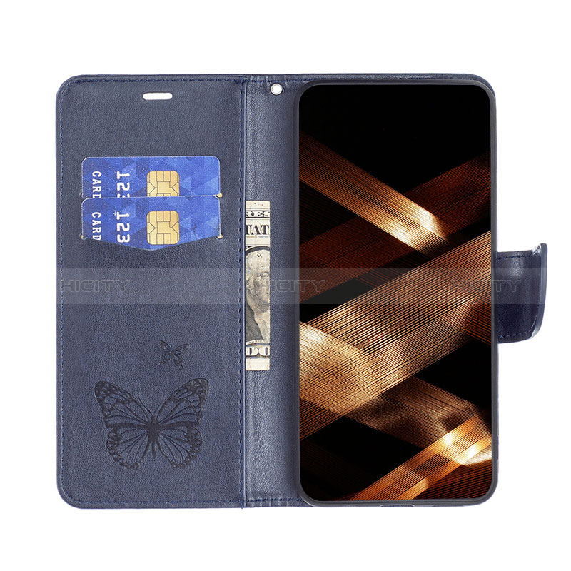 Custodia Portafoglio In Pelle Farfalla Cover con Supporto B01F per Xiaomi Civi 3 5G