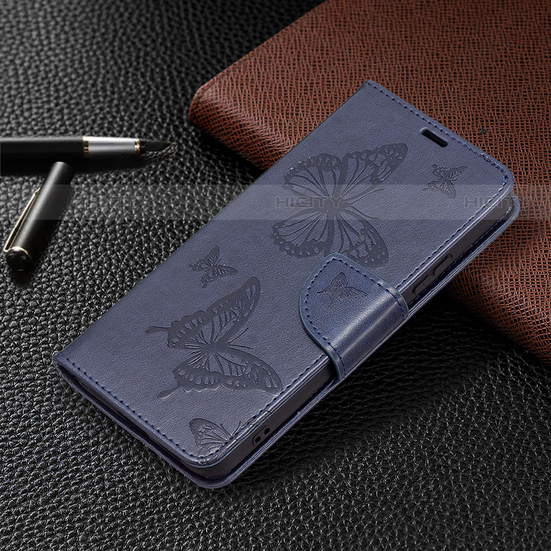 Custodia Portafoglio In Pelle Farfalla Cover con Supporto B13F per Samsung Galaxy S21 Plus 5G