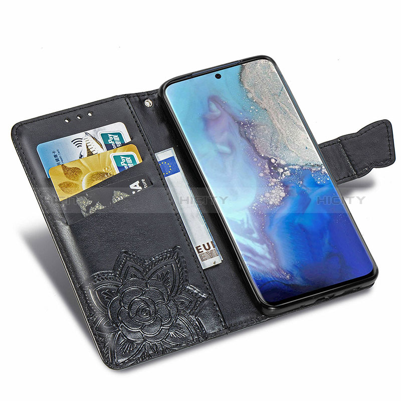 Custodia Portafoglio In Pelle Farfalla Cover con Supporto per Samsung Galaxy S20 5G