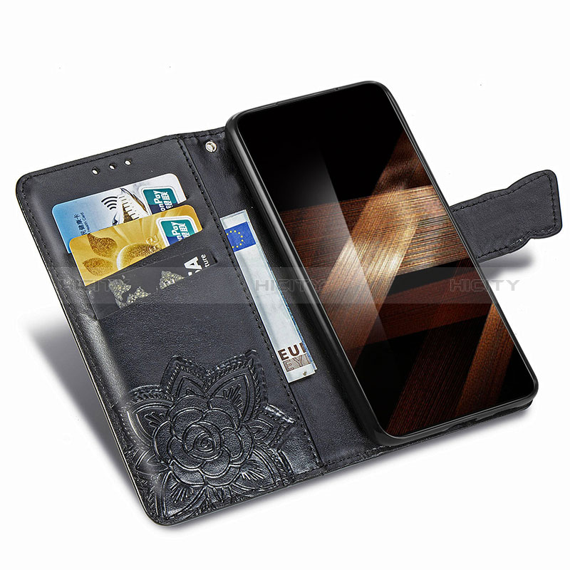 Custodia Portafoglio In Pelle Farfalla Cover con Supporto per Samsung Galaxy S24 5G