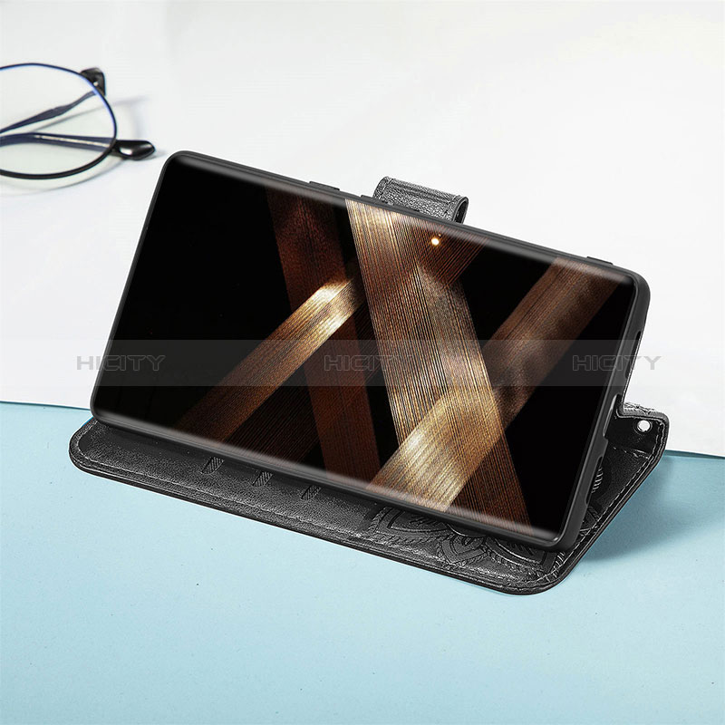 Custodia Portafoglio In Pelle Farfalla Cover con Supporto per Samsung Galaxy S24 Ultra 5G