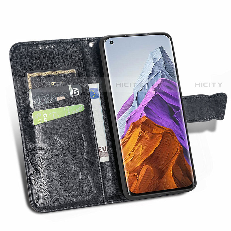 Custodia Portafoglio In Pelle Farfalla Cover con Supporto per Xiaomi Mi 11 Pro 5G