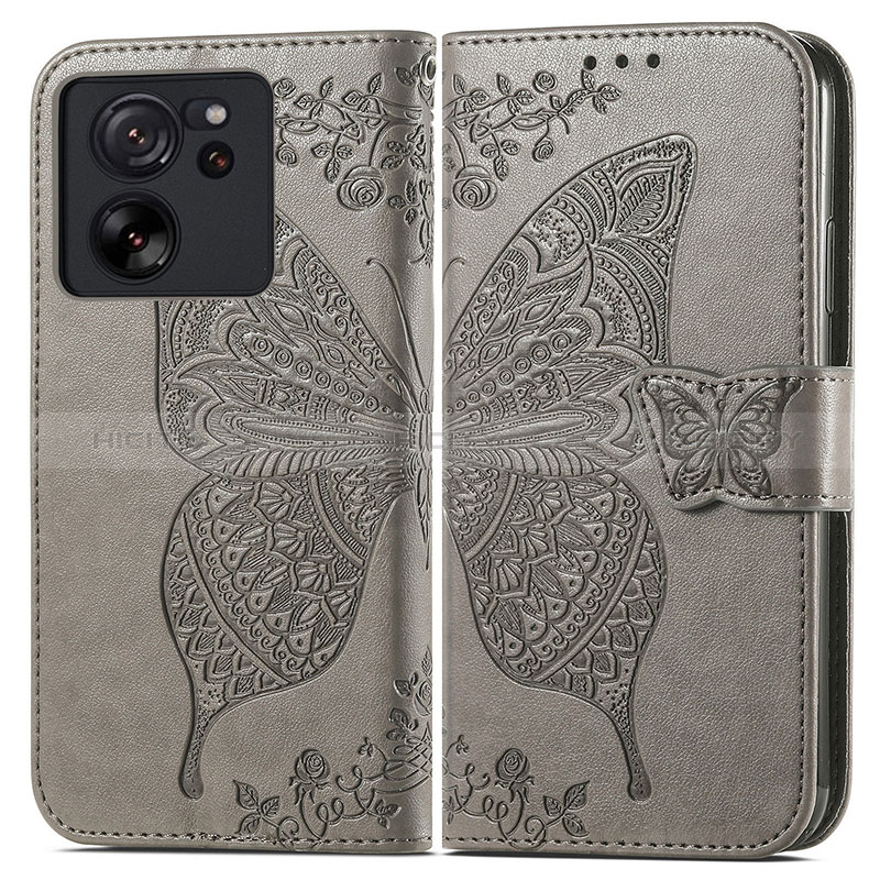 Custodia Portafoglio In Pelle Farfalla Cover con Supporto per Xiaomi Mi 13T Pro 5G