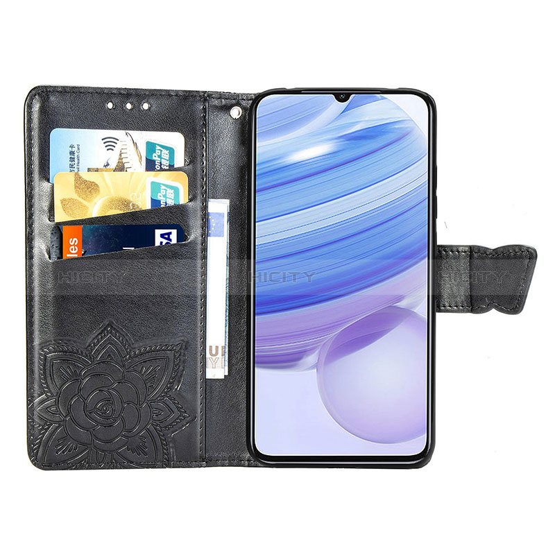 Custodia Portafoglio In Pelle Farfalla Cover con Supporto per Xiaomi Redmi 10X 5G