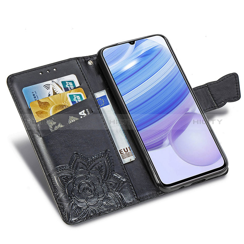Custodia Portafoglio In Pelle Farfalla Cover con Supporto per Xiaomi Redmi 10X Pro 5G
