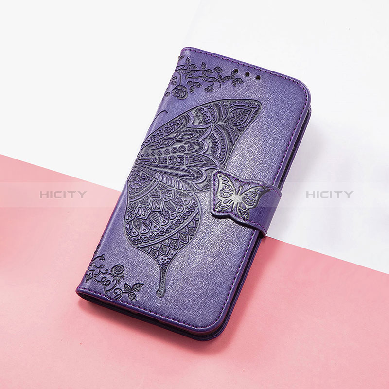 Custodia Portafoglio In Pelle Farfalla Cover con Supporto S01D per Huawei Honor 90 Lite 5G