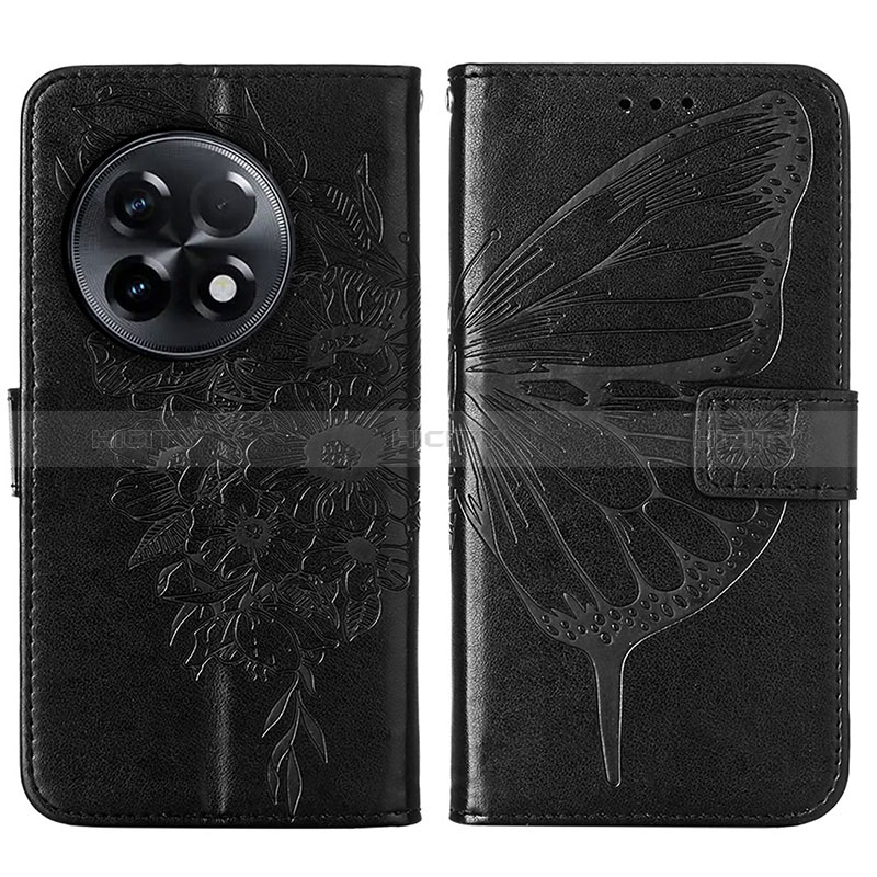 Custodia Portafoglio In Pelle Farfalla Cover con Supporto Y01B per OnePlus Ace 2 5G