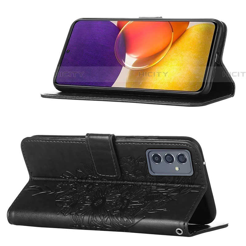 Custodia Portafoglio In Pelle Farfalla Cover con Supporto Y01B per Samsung Galaxy A05s