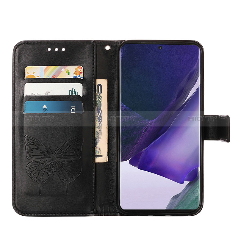 Custodia Portafoglio In Pelle Farfalla Cover con Supporto Y01B per Samsung Galaxy Note 20 Ultra 5G
