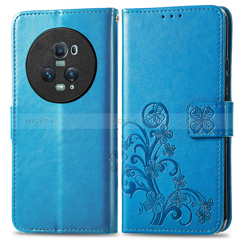 Custodia Portafoglio In Pelle Fiori Cover con Supporto per Huawei Honor Magic5 Pro 5G