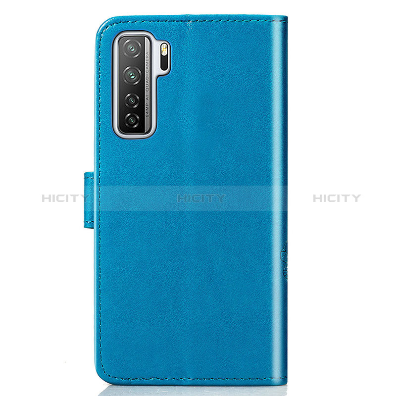 Custodia Portafoglio In Pelle Fiori Cover con Supporto per Huawei P40 Lite 5G