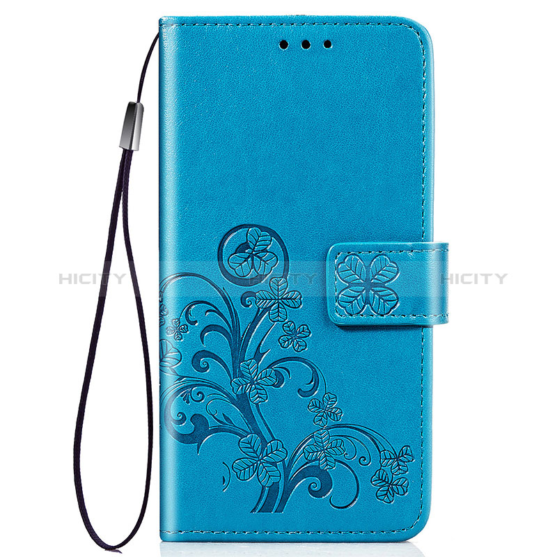 Custodia Portafoglio In Pelle Fiori Cover con Supporto per Samsung Galaxy A30