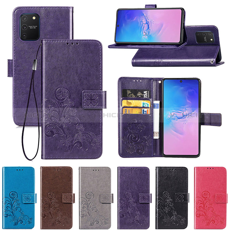Custodia Portafoglio In Pelle Fiori Cover con Supporto per Samsung Galaxy M80S