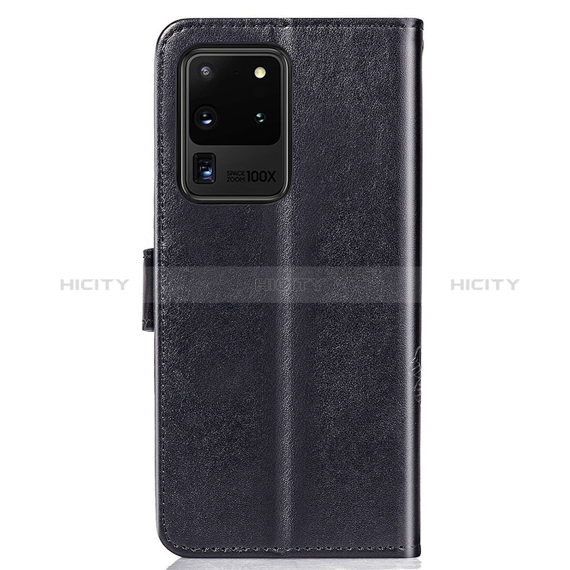 Custodia Portafoglio In Pelle Fiori Cover con Supporto per Samsung Galaxy S20 Ultra 5G