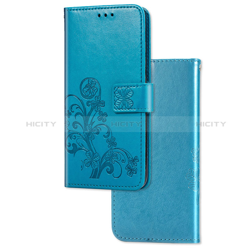 Custodia Portafoglio In Pelle Fiori Cover con Supporto per Sony Xperia 1