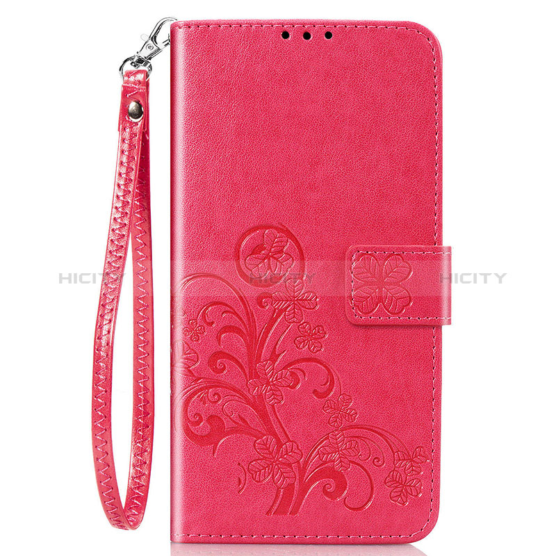 Custodia Portafoglio In Pelle Fiori Cover con Supporto per Sony Xperia 8