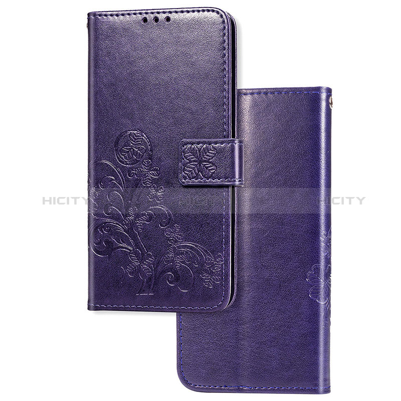 Custodia Portafoglio In Pelle Fiori Cover con Supporto per Vivo Y30