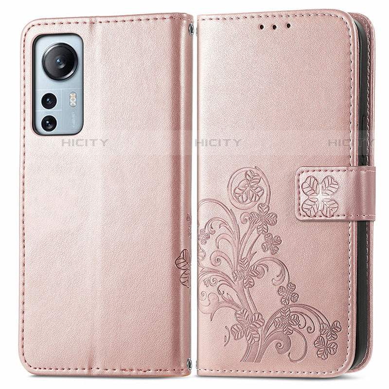 Custodia Portafoglio In Pelle Fiori Cover con Supporto per Xiaomi Mi 12 Lite 5G