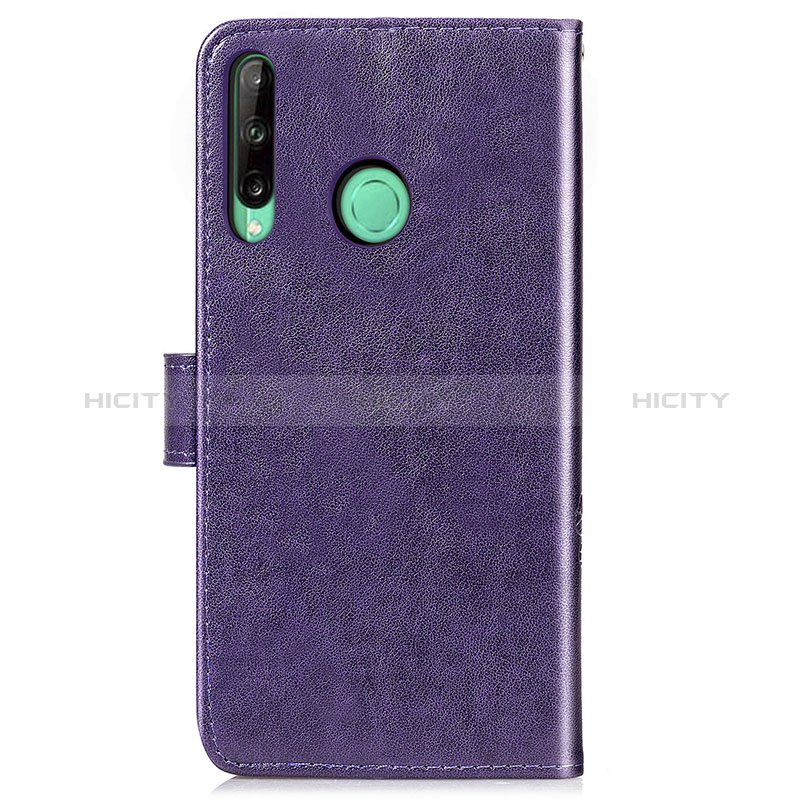 Custodia Portafoglio In Pelle Fiori Cover con Supporto S03D per Huawei P40 Lite E