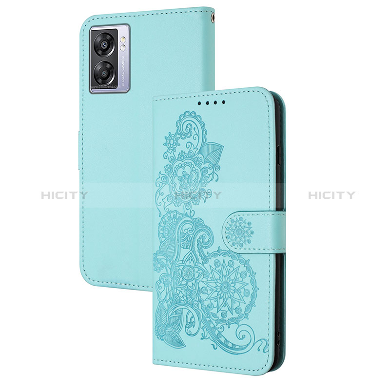 Custodia Portafoglio In Pelle Fiori Cover con Supporto Y01X per Realme V23 5G