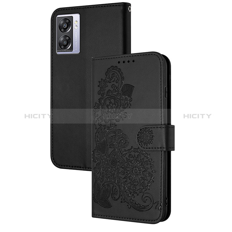 Custodia Portafoglio In Pelle Fiori Cover con Supporto Y01X per Realme V23 5G