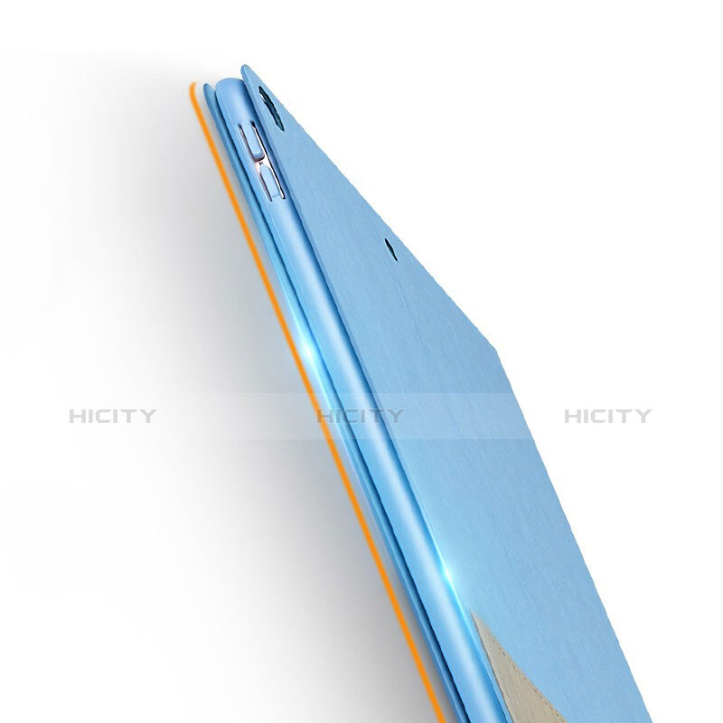 Custodia Portafoglio In stoffa con Stand per Apple iPad New Air (2019) 10.5 Cielo Blu