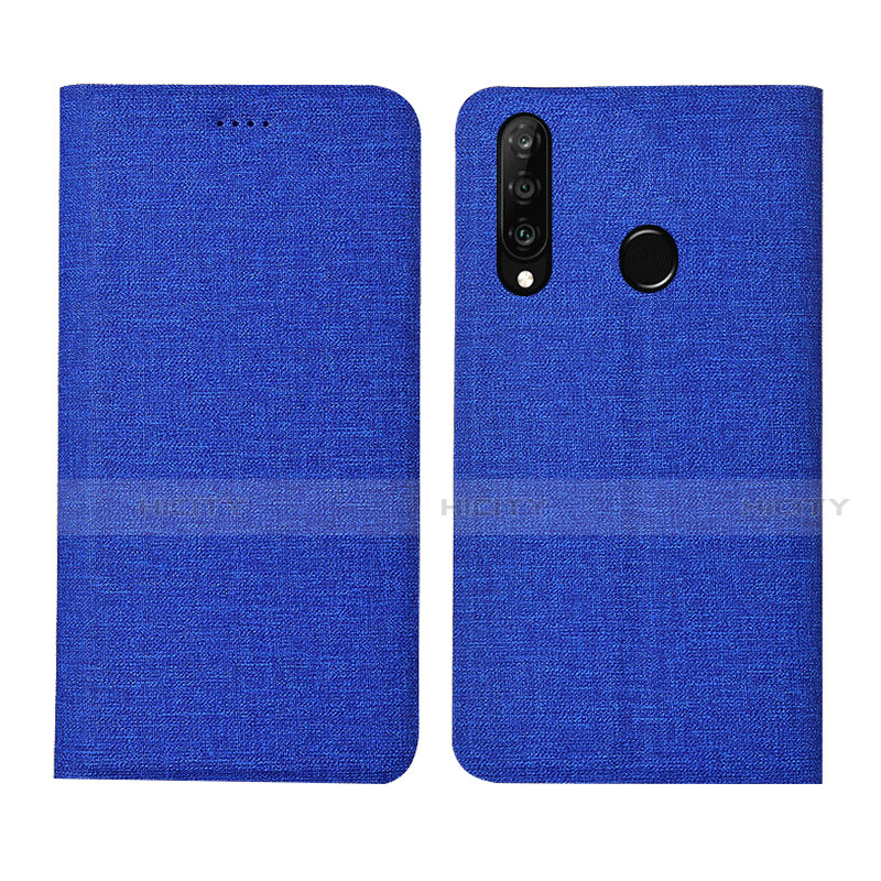 Custodia Portafoglio In stoffa con Supporto H01 per Huawei P30 Lite XL