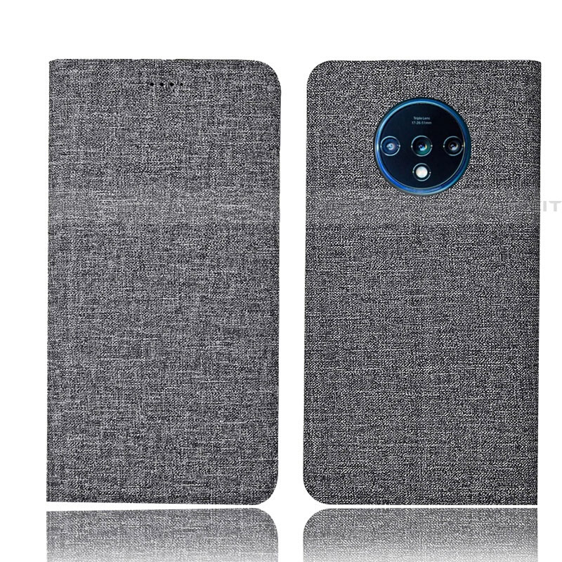 Custodia Portafoglio In stoffa con Supporto H01 per OnePlus 7T