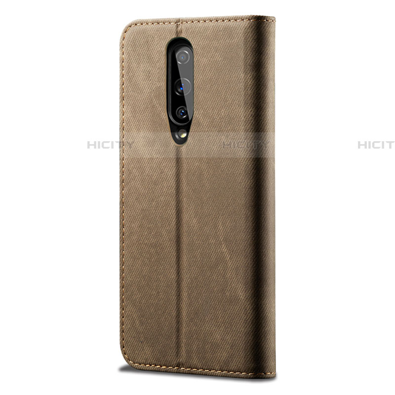 Custodia Portafoglio In stoffa con Supporto H01 per OnePlus 8