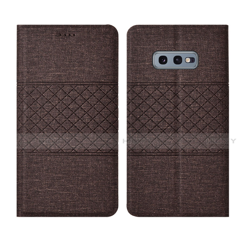 Custodia Portafoglio In stoffa con Supporto H01 per Samsung Galaxy S10e
