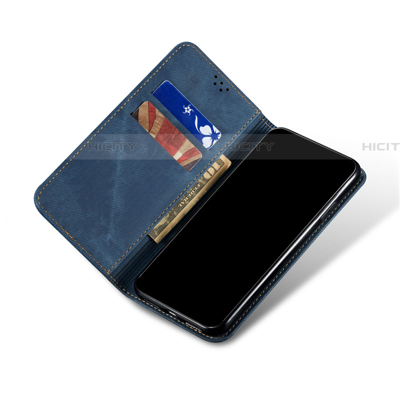 Custodia Portafoglio In stoffa con Supporto H01 per Xiaomi Poco F2 Pro
