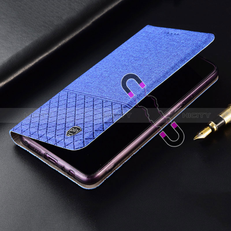 Custodia Portafoglio In stoffa con Supporto H12P per Samsung Galaxy M30