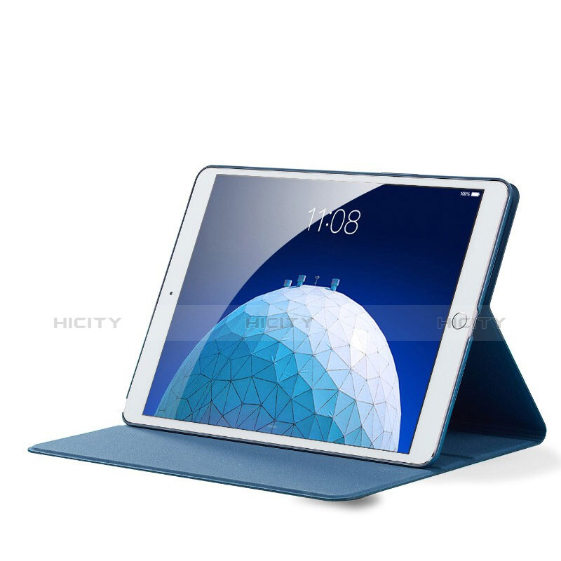 Custodia Portafoglio In stoffa con Supporto per Apple iPad Air 3 Blu