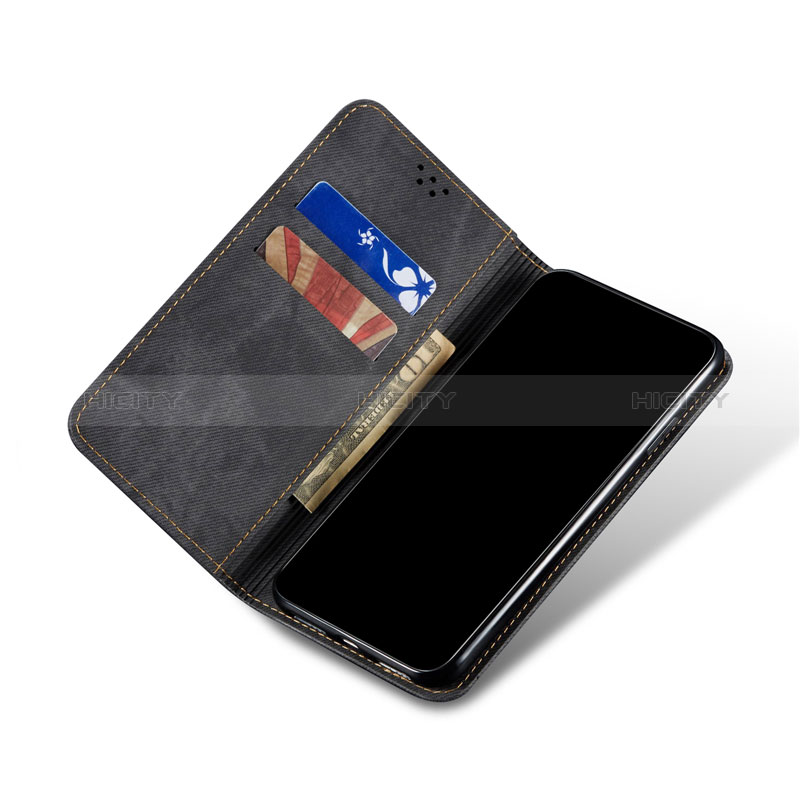 Custodia Portafoglio In stoffa con Supporto per Samsung Galaxy A12 Nacho